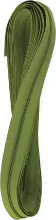 4 yards of 16mm #4.5 zipper chain and 16 Extra-Large Coordinated Pulls Olive # ZIPYD-003 from ByAnnie