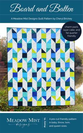 Board and Batten Quilt Pattern # MMD1103