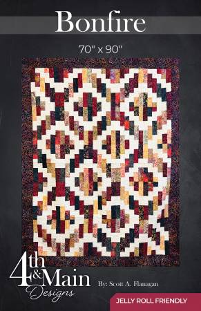 Bonfire Quilt Pattern # 4MD-005