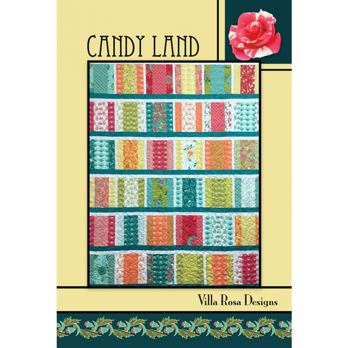 Candy Land Quilt Pattern by Villa Rosa Designs