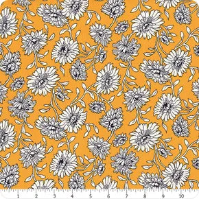 Cheddar At Twilight Cheddar Main Yardage SKU# C15160-CHEDDAR from Riley Blake Designs Sold by the Half Yard