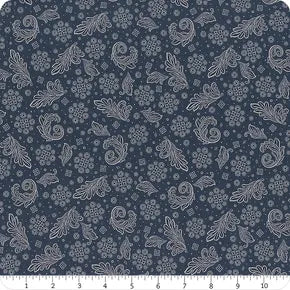 Cheddar At Twilight Navy Scarf Yardage SKU# C15162-NAVY from Riley Blake Designs Sold by the Half Yard