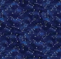 Owl Always Love You Constellations Night Blue TT-Star-CD3245-Night from Timeless Treasures