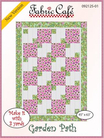 Garden Path 3-Yard Quilt Pattern from Fabric Cafe