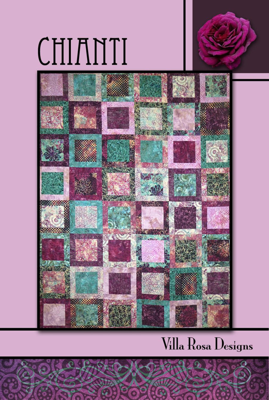 Chianti Quilt Kit ~ Soft Greens & Peaches