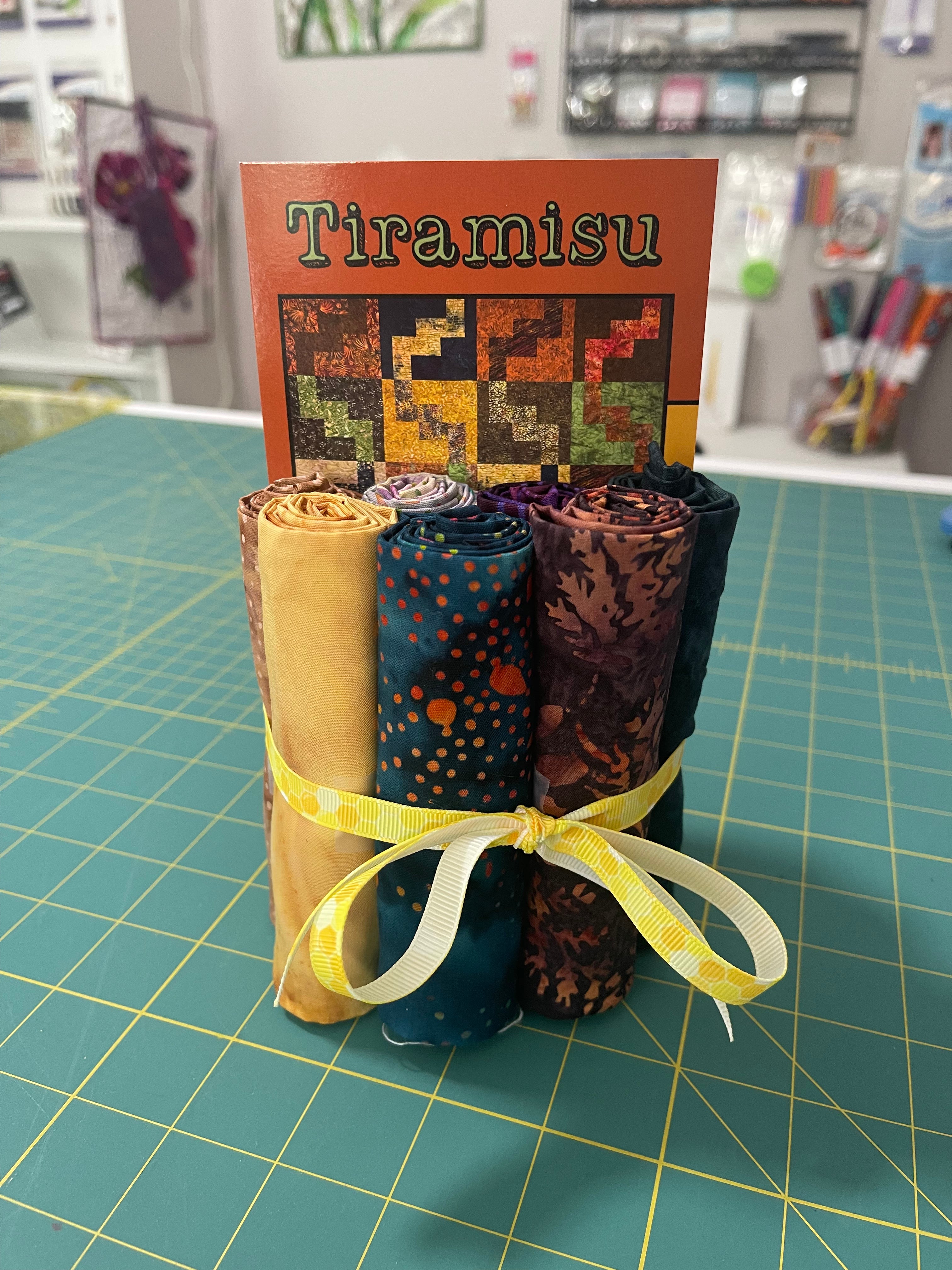 Tiramisu Quilt Kit in Batiks