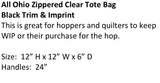 All Ohio Shop Hop Project Tote
