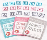 Blue Alphabitties Specialty Marking Tools by It's Sew Emma ISE707