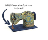 MINI fabric sewing machine DIY kit, cartonnage kit 156, online instructions included