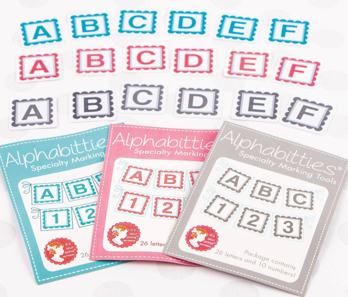 Pink Alphabitties Specialty Marking Tools It's Sew Emma #ISE-701