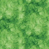 Remnant ~11.5” Painters Swirl Medium Green from Riley Blake