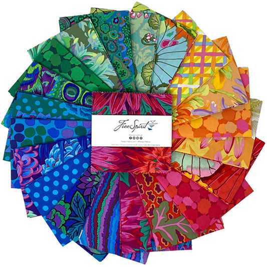 Free Spirit - Classics Plus - Rainbow 10 inch Precut Squares