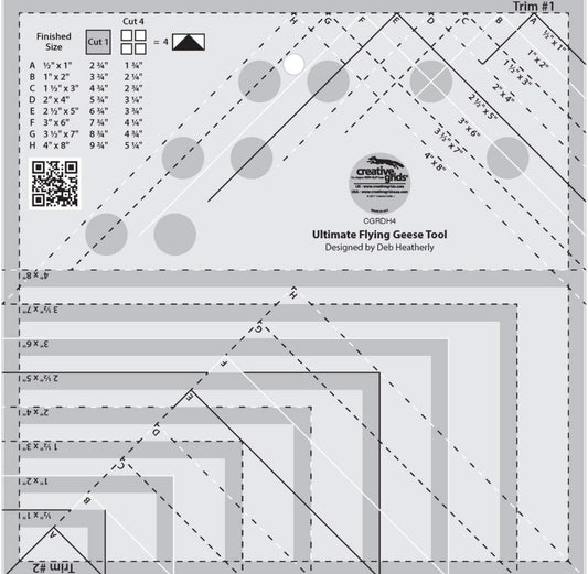 Creative Grids Ultimate Flying Geese Tool - CGRDH4