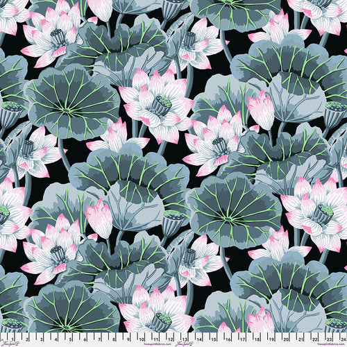 Lake Blossoms Contrast PWGP093 Contrast by Kaffe Fassett for the Kaffe Fassett Collective from Free Spirit Fabrics Sold by the Half Yard