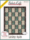 Lickity Split 3-Yard Quilt Pattern from Fabric Cafe