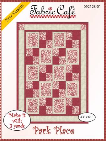 Park Place 3-Yard Quilt Pattern from Fabric Cafe