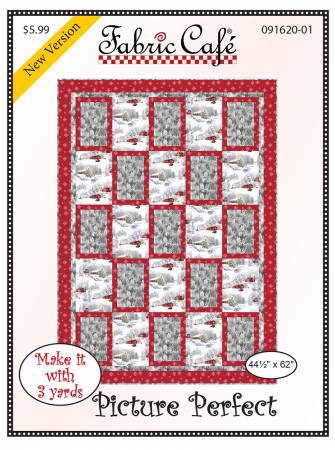 Picture Perfect 3-Yard Quilt Pattern from Fabric Cafe