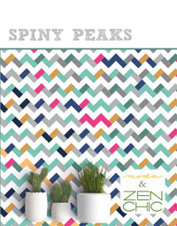 Spiny Peaks Project Jelly Roll Free Pattern from Moda Fabrics