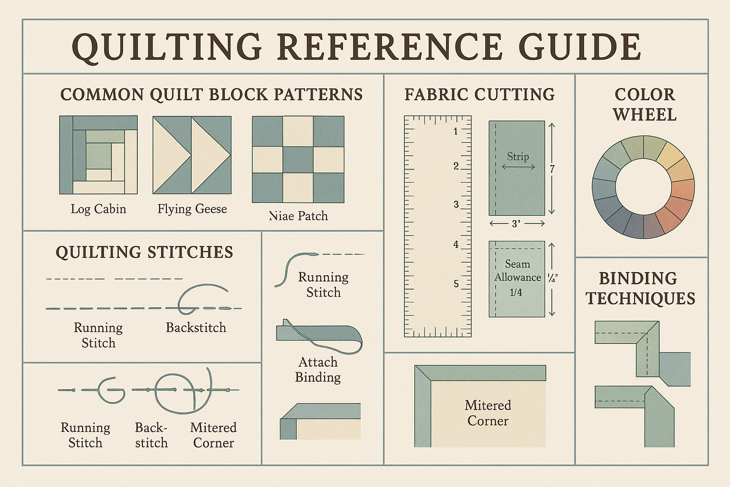 quilting reference guide