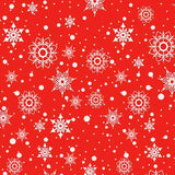 Snowman Follies Snowflake Toss Red 29594 R from QT Fabrics Sold by the Half Yard
