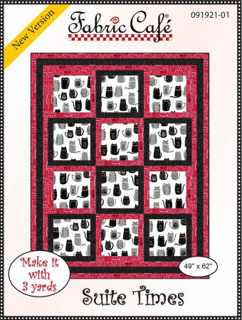 Suite Times 3-Yard Quilt Pattern from Fabric Cafe