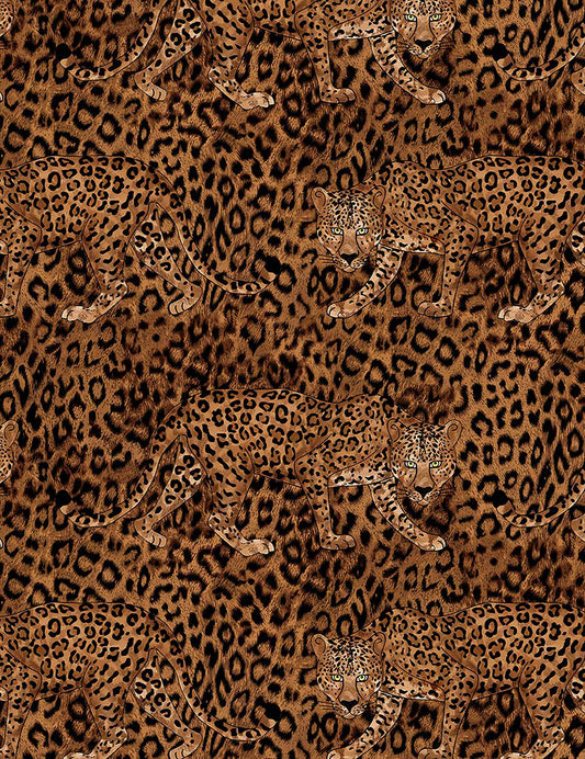 Leopard Print from Timeless Treasures Sold by the Half Yard