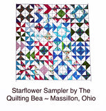 Starflower Winter Sampler - Free Pattern by Amanda Berkeley of The Quilting Bea