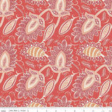 Ava Kate Damask Cayenne from Riley Blake Sold by the Half Yard
