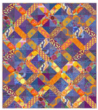 Free Spirit Fabrics Eclectic Blue Quilt (Free Pattern)