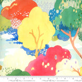 Fanciful Forest Multi Leaf (Fanciful Scenic Watercolor) from Moda Fabrics Sold by the Half Yard