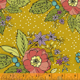 Grandma Sharon's Bouquet Golden from Windham Fabrics Sold by the Half Yard