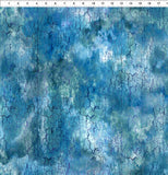 Haven Crackle Blue by In The Beginning Fabrics Sold by the Half Yard