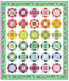 Hibiscus Quilt from Free Spirit Fabrics ((Free Pattern)