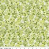 Grove Slices Limeade from Riley Blake Sold by the Half Yard