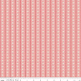 Faith Hope and Love Stripes Coral from Riley Blake Sold by the Half Yard