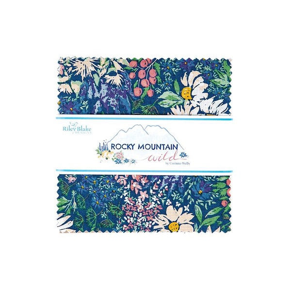 Rocky Mountain Wild Charm Pack - 5" Squares from Riley Blake