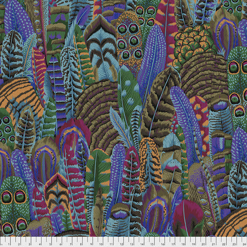 Feathers - Autumn (Kaffe Fassett) Sold by the Half Yard