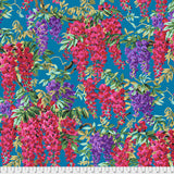 Wisteria - Teal (Philip Jacobs for Kaffe Fassett Collective) Sold by the Half Yard