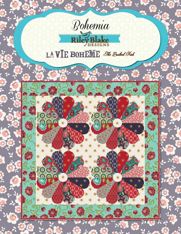 La Vie Boheme from Riley Blake(Free Pattern)