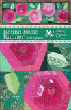 Round Rosie Runner Quilt Pattern by Krista Moser