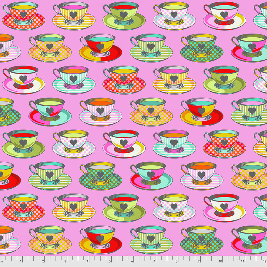 Tea Time - Wonder by Tula Pink ~ Curiouser & Curiouser Sold by the Half Yard