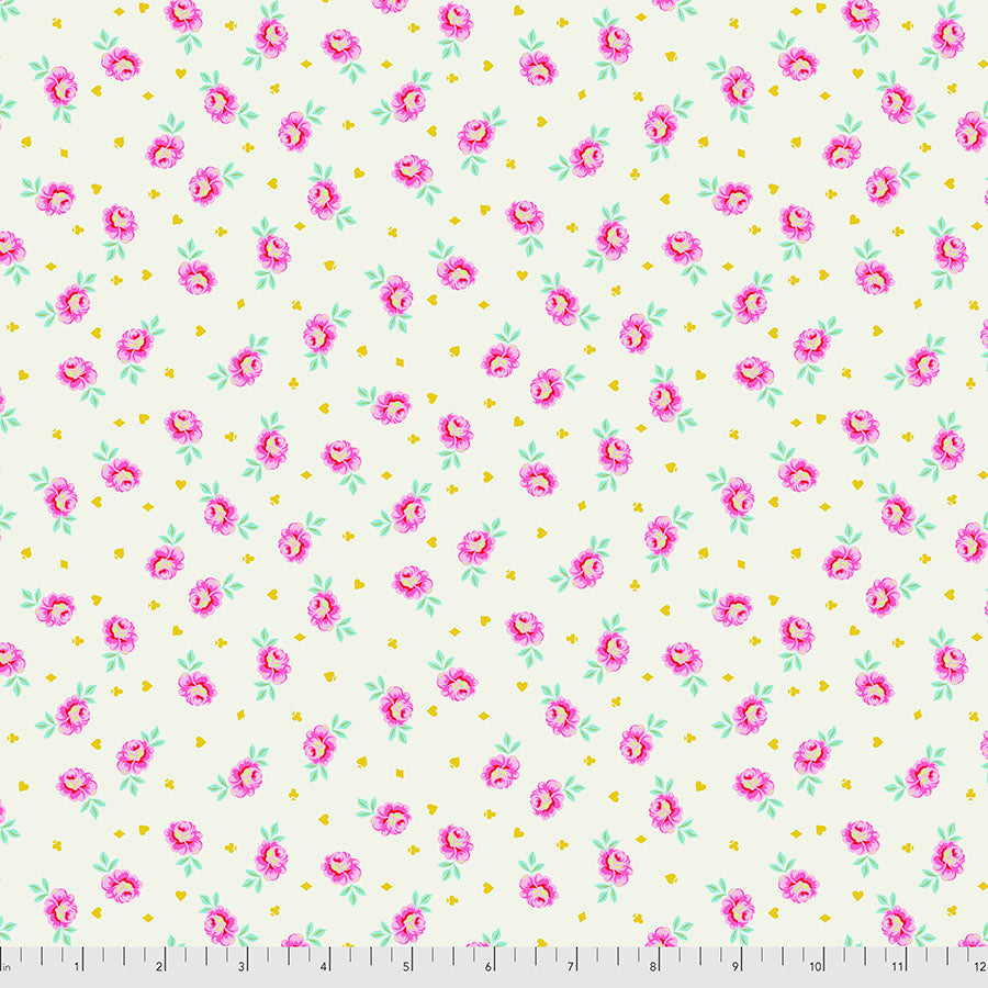 Baby Buds - Sugar by Tula Pink ~ Curiouser & Curiouser Sold by the Half Yard