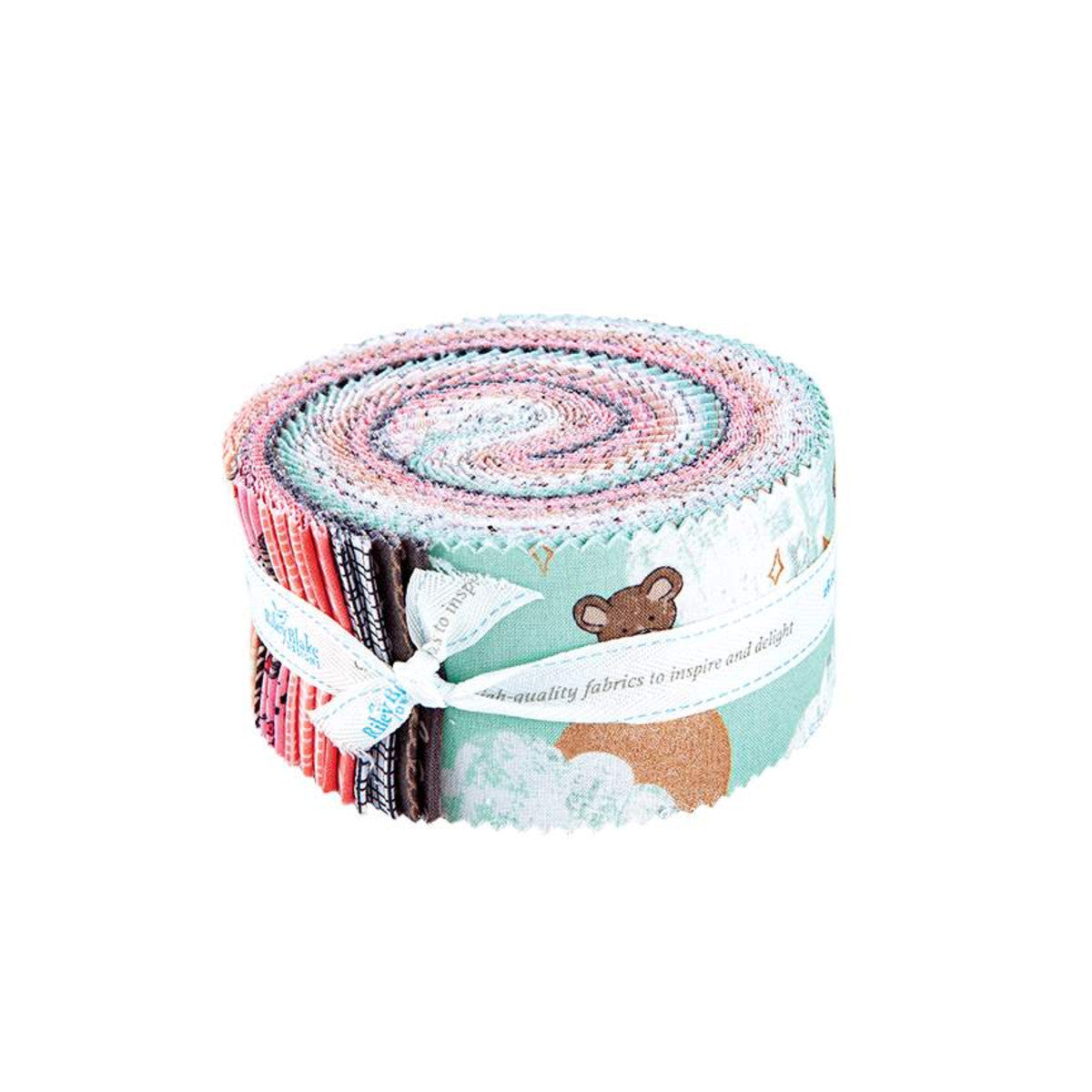 SALE! Sleep Tight 2 1/2" Rolie Polie from Riley Blake