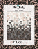 Simply Sparkle from Riley Blake (Free Pattern)