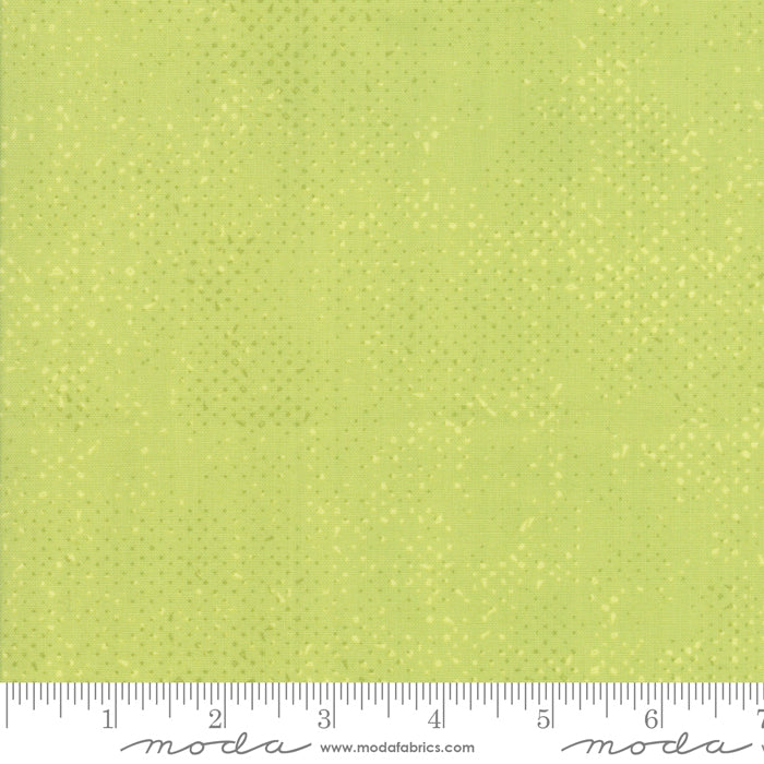 Spotted Pistachio from Moda Fabrics Sold by the Half Yard