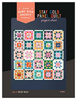 Stay Gold Panel Quilt - Ruby Star Society (Free Pattern)