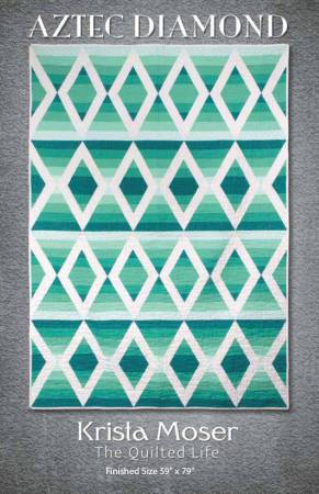 Aztec Diamond Quilt Pattern by Krista Moser