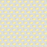 Yellow Adorable Whale from Adorable Alphabet by Jessica Flick ~ Benartex Sold by the Half Yard