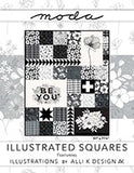 Moda Fabrics Illustrated Squares (Free Pattern)