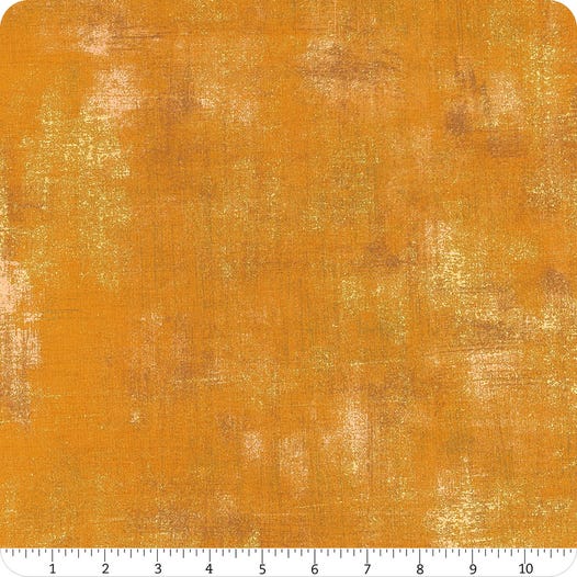 Grunge Paint Gold Cotton Fabric 44 in. - shipping included!